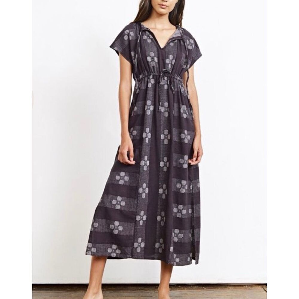 Ace & Jig Isla Midi Dress | Licorice in XS
